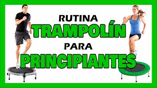 😃 CLASE de JUMPING en mini trampolín para PRINCIPIANTES  rutina 2021 [upl. by Vladamir]