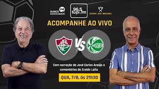 FLUMINENSE 2 x 2 JUVENTUDE  Copa do Brasil  Oitavas de Final  Volta  07082024  AO VIVO [upl. by Anihpled296]