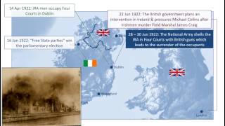 The Irish Civil War 19221923 [upl. by Copland]