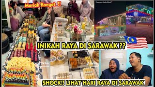 REAKSI ORANG INDONESIA LIHAT HARI RAYA DI SERAWAK MALAYSIA FULL WARNA WARNI KEK LAPIS SARAWAK [upl. by Avirt]