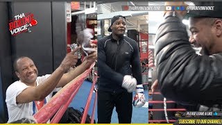 🚨LUIS ORTIZ TELLS NESTOR GIBBS TO GET IN THE RING AND BOX HIM DUCKS KING KONG 🦆 [upl. by Weisburgh]