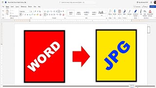 How to Convert Word Page to JPG  Online [upl. by Anaeco740]