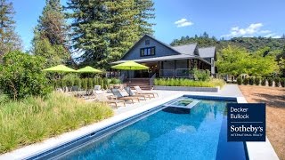 3870 Mountain Home Ranch Rd Calistoga CA  Calistoga Homes for Sale [upl. by Naired]