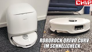 Roborock Qrevo Curv im Schnellcheck Leiser amp starker Haushaltshelfer  CHIP [upl. by Eelyak]