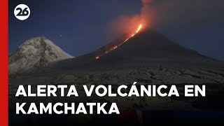 RUSIA  ALERTA volcánica en KAMCHATKA [upl. by Weitman818]