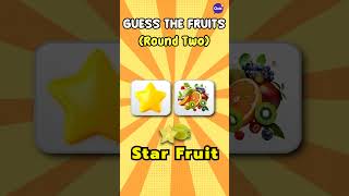 Guess the Fruit by emoji 🍓🍑 viralquiz guessthegamechallenge quiztime emojichallenge viralshorts [upl. by Loutitia]