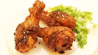 घर पर बनाये आसानी से दिल्ली जैसा फ्राइड चिकन Fried Chicken Drumsticks Recipe [upl. by Durkin]