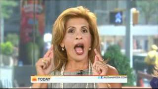 Hoda Gets Keratin Treatment on the Today Show [upl. by Yate]