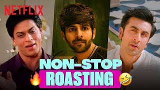 4 Times Bollywood Went Full ROAST Mode 🔥 Ft Kareena Ranbir SRK amp More  Netflix India [upl. by Brandais]