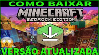 COMO BAIXAR E INSTALAR O MINECRAFT WIN10 ATUALIZADO [upl. by Aicirpac]