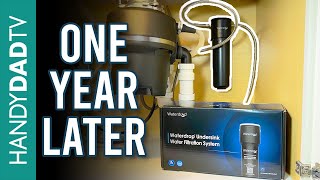 WaterDrop Filter Replacement  one year review [upl. by Ladd]