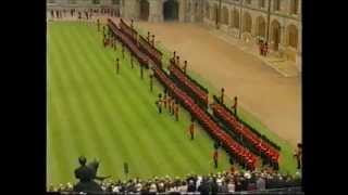 Coldstream Guards Presentation of the Colours 1999 pt1 [upl. by Kcirddot71]