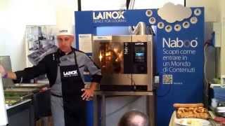 Dimostrazioni pratiche di cottura con chef Lainox con forno Naboo 1 [upl. by Izawa513]