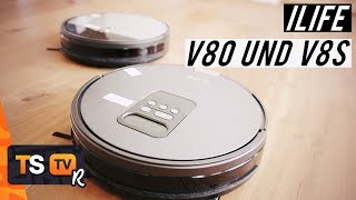 ZACO V80 amp ZACO V8S  ILIFE ► Saugroboter Test der Ilife Flaggschiffe mit Wischfunktion [upl. by Asseralc]