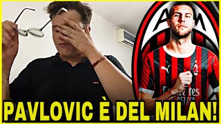 PAVLOVIC è del MILAN  IL MIO PENSIERO [upl. by Crary784]