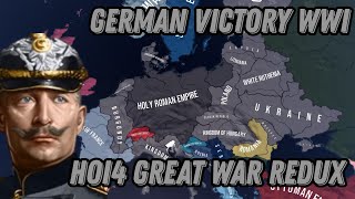 WHAT IF GERMANY BETRAYED AUSTRIAHUNGARY  HOI4 GREAT WAR REDUX [upl. by Nealy]