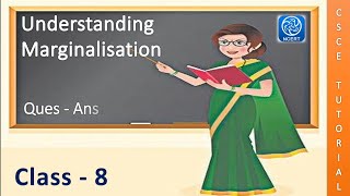 Class 8 Understanding Marginalization Question Answers  Class 8 civics chapter 7  Class 8 Sst [upl. by Avrit]