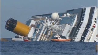 Costa Concordia disaster 1 year later [upl. by Ahsitram316]