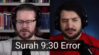 Yes Surah 930 is an Error in the Quran  David Wood amp Apostate Prophet [upl. by Orpah]