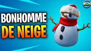 PERCUTER UN BONHOMME DE NEIGE AVEC UN VÉHICULE FORTNITE EMPLACEMENT BONHOMME DE NEIGE FORTNITE [upl. by Ambrose]