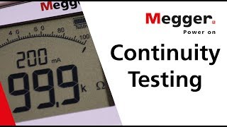 MFT1741 Continuity Measurement Test with auto start and audible notice when test is completed [upl. by Yennek]