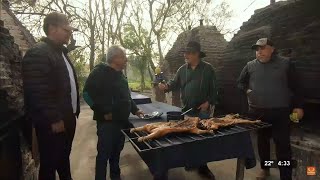 Cabrito y Lechón al horno estilo Santa Rosa Apodaca Nuevo León  Reportajes de Alvarado [upl. by Ushijima]