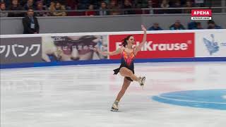 2018 Russian National Ladies SP Elizaveta Tuktamysheva Pisando Flores by Ara Malikian [upl. by Lleumas929]