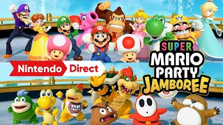 Super Mario Party Jamboree – Announcement Trailer – Nintendo Switch [upl. by Deeas493]