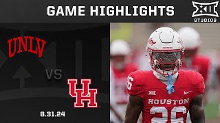 UNLV vs Houston Game Highlights  2024 Big 12 Football [upl. by Ayikahs]