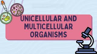 Unicellular and Multicellular organisms [upl. by Akinas]