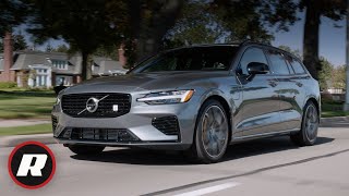 2020 Volvo V60 Polestar review A sporty wagon with an electric twist [upl. by Evets]