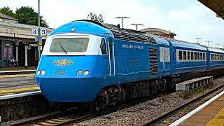 Midland Pullman HST at Taunton  quotTorbay Riviera Pullmanquot 090724 [upl. by Aneres686]