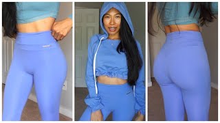 WHITNEY SIMMONS x GYMSHARK REVIEW  TRY ON  TUK TIKNIDA [upl. by Manvil6]