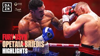 HIGHLIGHTS  Jai Opetaia vs Mairis Briedis Ring of Fire [upl. by Ahtan901]