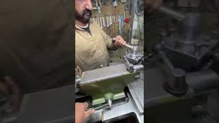 Perfect Drilling Process in Lathe Machtiging youtubeshorts machine machiningprocess shortvideo [upl. by Materse]