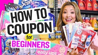 How to Coupon for Beginners 2022 ✂️ Extreme Couponing 101 [upl. by Maxama613]