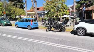 Λιτόχωρο Litochoro Town in Pieria Travelling in Greece [upl. by Matheny]