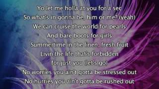 Beyonce  Summertime Feat Diddy Lyrics In Video [upl. by Ahsilahk]