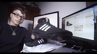 Boxing Shoe Review  Adidas Combat Speed 4 Wrestling Shoe [upl. by Colbye]