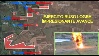 ¡¡IMPRESIONANTE AVANCE RUSO DEJA EN SHOCK AL COMANDO UCRANIANO TROPAS RUSAS AVANZAN SIN DESCANSO [upl. by Potter]