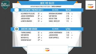 Queens 2nd Grade v Southport Premier Div 2 [upl. by Sedicla]