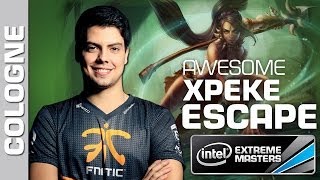 xPekes fantastic Nidalee escape  IEM Cologne [upl. by Asseniv]