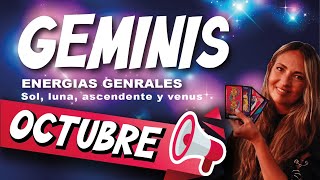 GEMINIS♊️ TENDRAS EL PODER DE LA INTUICION🔮 VAS DIRECTO A LA FELICIDAD🌈geminis amor octubre [upl. by Riccio392]