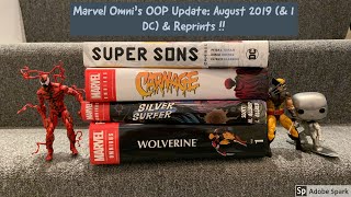 Marvel Omnibus New OOP amp Ones On The Verge amp Reprints Aug 2019 [upl. by Reivilo24]