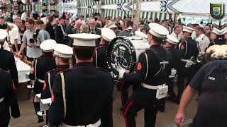 Schützenfest Neheim 2022 Sonntag  Iserlohner Stadtmusikanten Show amp Marchingband 4k [upl. by Gyimah427]