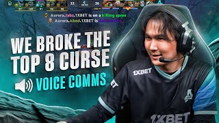 WE BROKE THE TOP 8 CURSE  Aurora vs Gaimin Gladiators Voice Comms [upl. by Suirada]