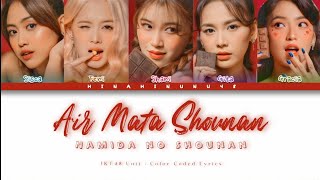 JKT48  Air Mata Shounan Namida no Shounan  Color Coded Lyrics Senior Ver [upl. by Thorncombe]