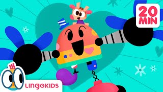 HELLO SONG 👋🎶 More Greeting Songs for Kids  Lingokids [upl. by Wakeen]