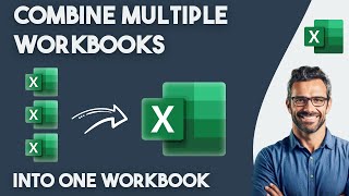 How to combine Multiple Workbooks into one Workbook in Excel [upl. by God733]