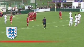 Luxembourg U19s 08 England  Goals amp Highlights [upl. by Grefe]